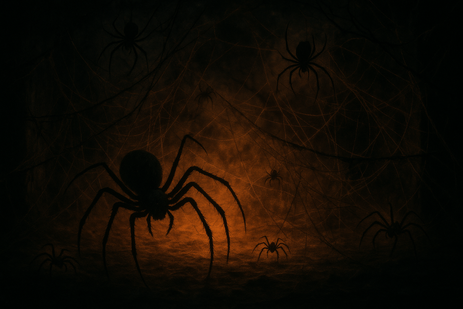 A Spider-Web Kind of Halloween